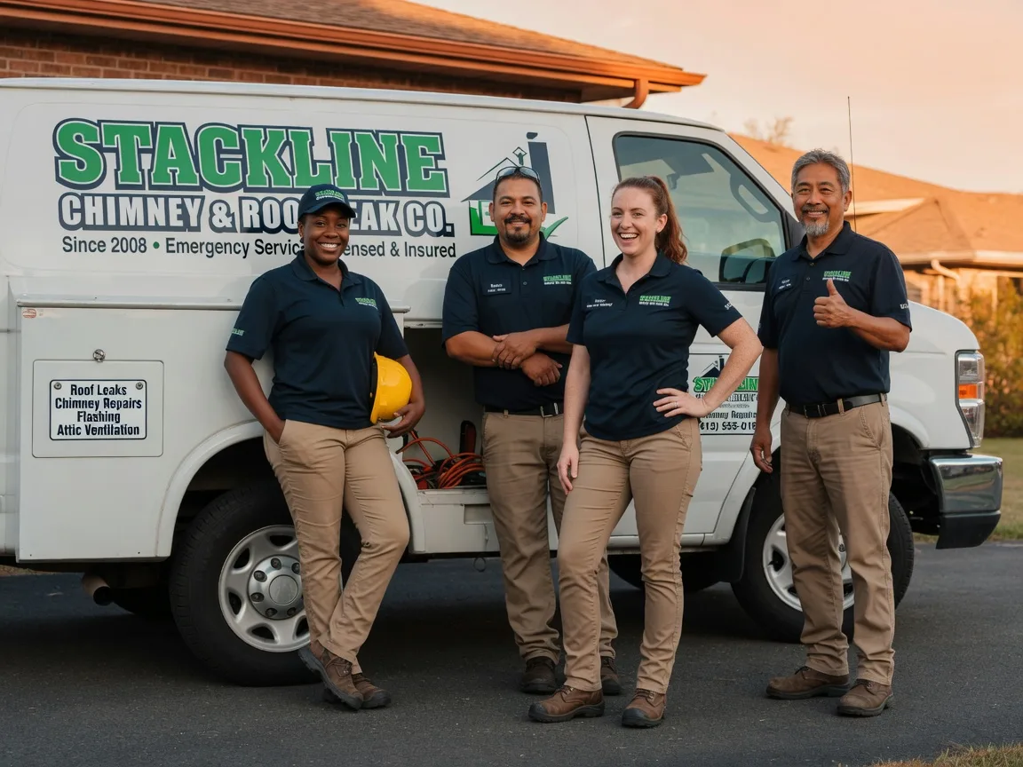 Chimney flashing repair company in Healdsburg, CA
